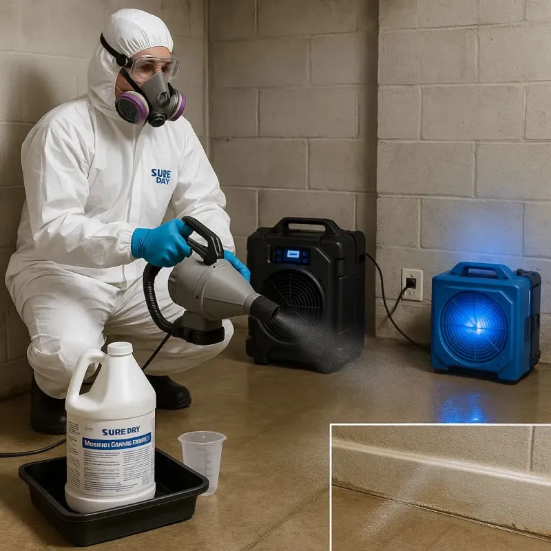 Sanitization and Odor Removal process in Ruidoso Downs, NM